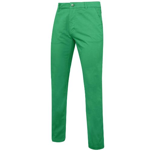 Asquith & Fox Men's Slim Fit Cotton Chinos Kelly Green